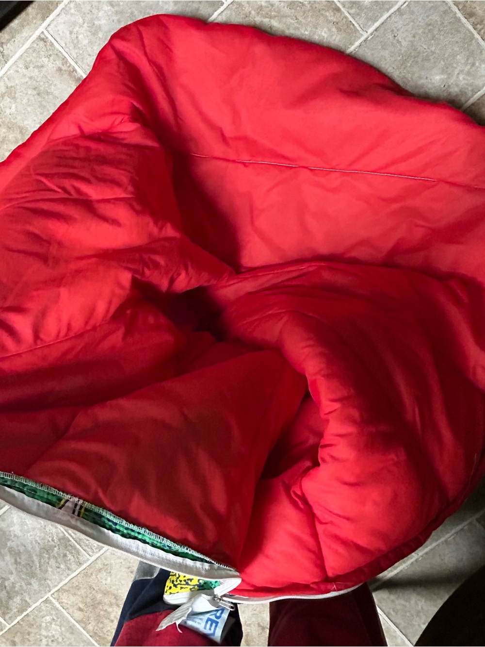 1994 Power Rangers Kids Sleeping Bag  - Multicolor - Picture 5 of 6
